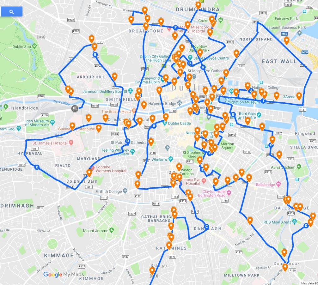 Showtime Media Route Map